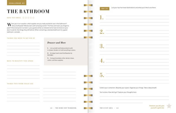 The Home Edit Workbook: Prompts, Activities, and Gold Stars to Help You Contain the Chaos