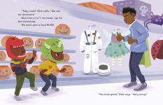 Alternative view 4 of Let's Go Trick-or-Treating!: A Halloween Book for Kids and Toddlers