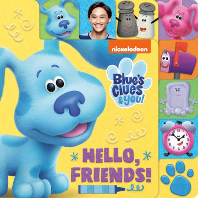 Hello Friends Blue S Clues You By Random House Board Book Barnes Noble