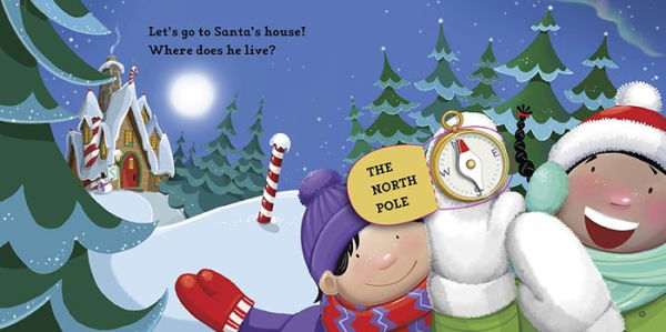 Open Santa's Door: A Christmas Lift-the-Flap Book