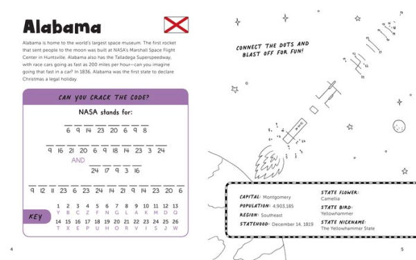 Fun with 50 States: A Big Activity Book for Kids about the Amazing United States