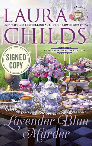 Lavender Blue Murder (Signed Book) (Tea Shop Mystery #21)