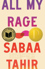 Title: All My Rage (National Book Award Winner), Author: Sabaa Tahir