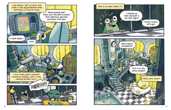 K's Car Can Go Anywhere!: A Graphic Novel