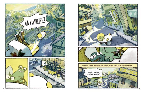 K's Car Can Go Anywhere!: A Graphic Novel