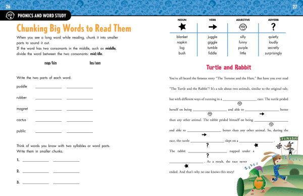 Mad Libs Workbook: Grade 3 Reading: Aligns with State and National Common Core Standards