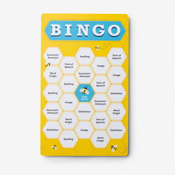 Scripps National Spelling Bee Bingo: A Game for Spellers and Wordsmiths