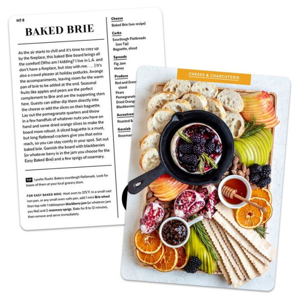 The Cheese Board Deck: 50 Cards for Styling Spreads, Savory and Sweet