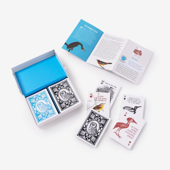 Effin' Birds Playing Cards: Two Standard Decks