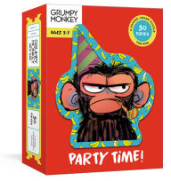 Title: Grumpy Monkey Party Time! Puzzle: A 50-Piece Shaped Jigsaw Puzzle: A Puzzle for Kids