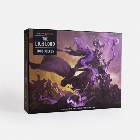 The Lich Lord Puzzle: A Dungeons & Dragons Jigsaw Puzzle: Jigsaw Puzzles for Adults