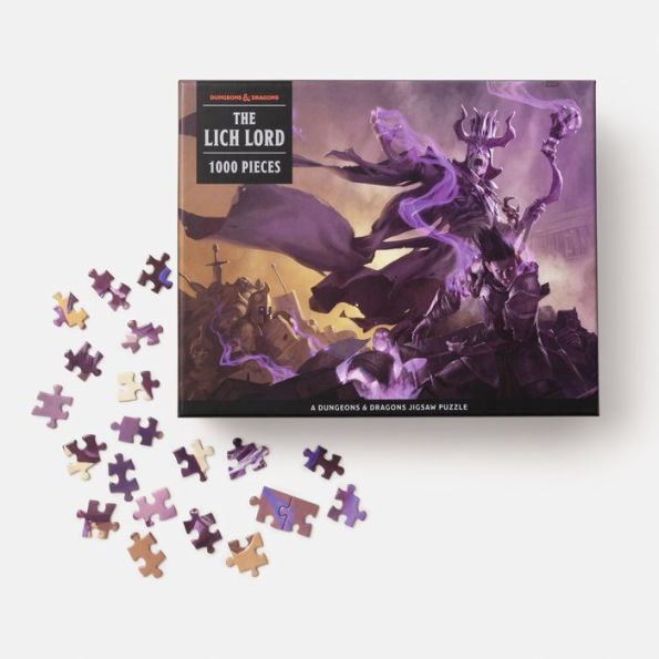 The Lich Lord Puzzle: A Dungeons & Dragons Jigsaw Puzzle: Jigsaw Puzzles for Adults