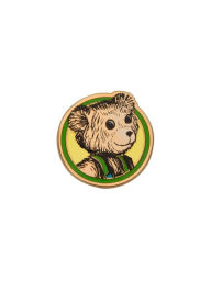 Title: Corduroy Enamel Pin, Author: Out of Print