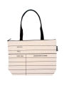 Library Card Small Market Tote Bag