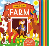 Title: Touch & Learn: Farm: With colorful felt to touch and feel, Author: Becky Davies