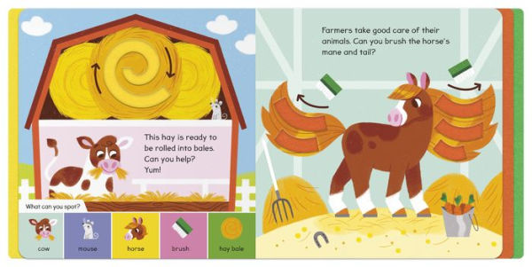 Touch & Learn: Farm: With colorful felt to touch and feel