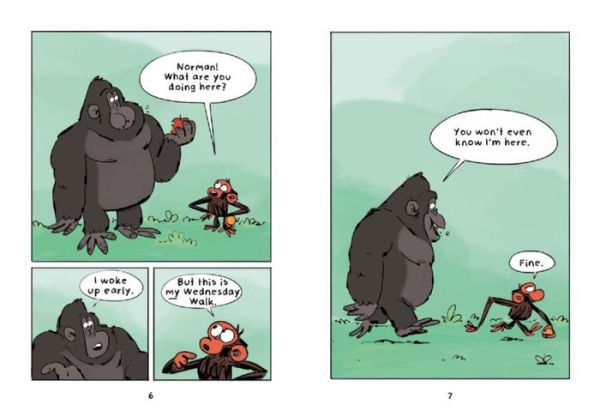 Grumpy Monkey Freshly Squeezed: A Graphic Novel Chapter Book