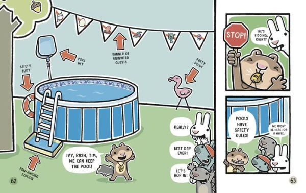 Scaredy Squirrel Gets a Surprise: (A Graphic Novel)