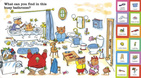 Richard Scarry's Super Silly Seek and Find! by Richard Scarry, Board Book