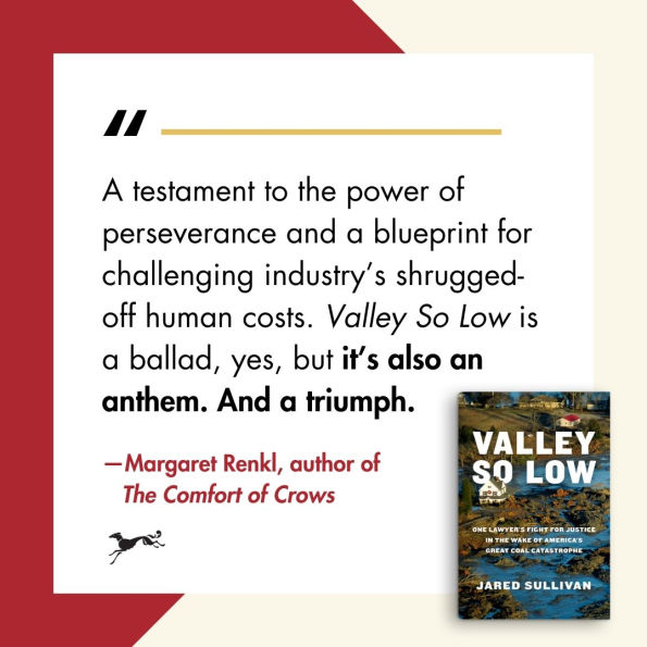 Valley So Low: One Lawyer's Fight for Justice in the Wake of America's Great Coal Catastrophe