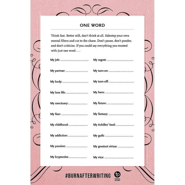 Burn After Writing (Pink)