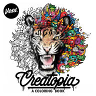 Read full free books online no download Creatopia: A Coloring Book 9780593330302 PDF DJVU ePub by Vexx