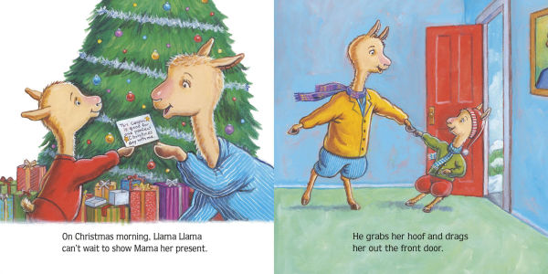 Llama Llama: A Gift for Mama: Christmas Book Kids and Toddlers