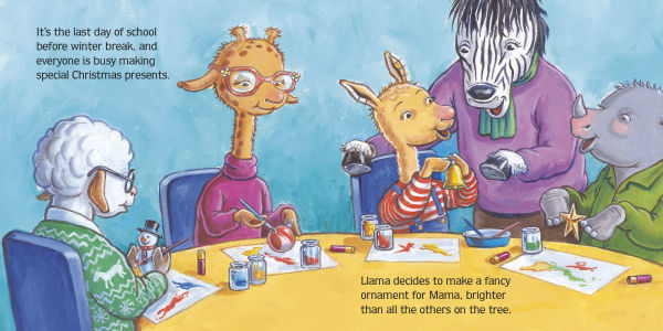 Llama Llama: A Gift for Mama: Christmas Book Kids and Toddlers