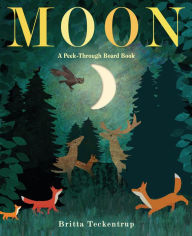 Free download ebooks for ipod touch Moon: A Peek-Through Board Book by Britta Teckentrup RTF DJVU in English