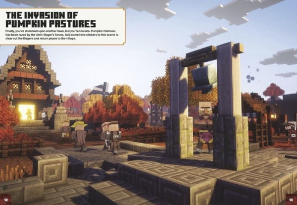 Minecraft Official Dungeons Sticker Book (Minecraft)