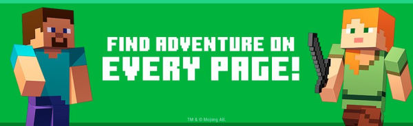 Minecraft Official Dungeons Sticker Book (Minecraft)