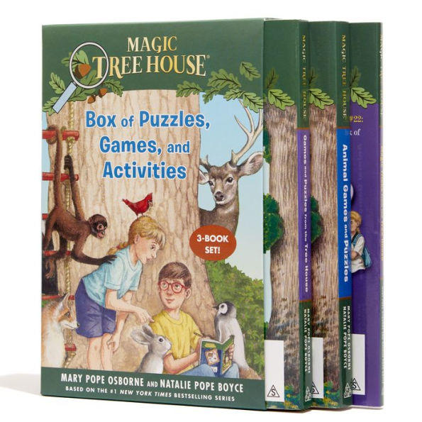 Magic Tree House Box of Puzzles, Games, and Activities (3 Book Set)