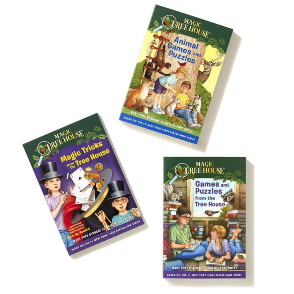 Magic Tree House Box of Puzzles, Games, and Activities (3 Book Set)