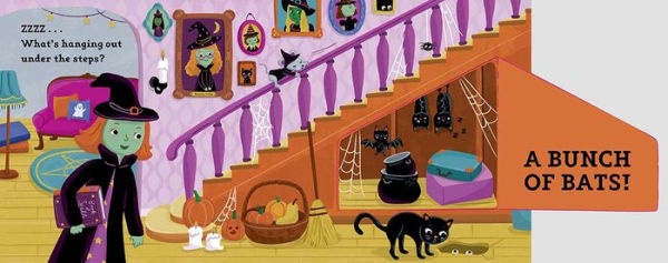 Open the Witch's Door: A Halloween Lift-the-Flap Book