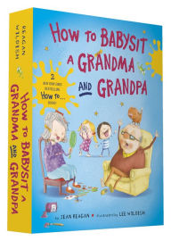 Free textbooks downloads online How to Babysit a Grandma and Grandpa Board Book Boxed Set