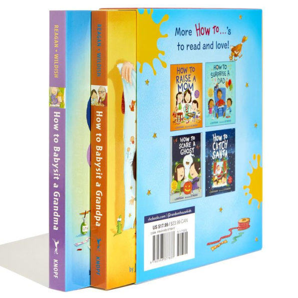 How to Babysit a Grandma and Grandpa Board Book Boxed Set