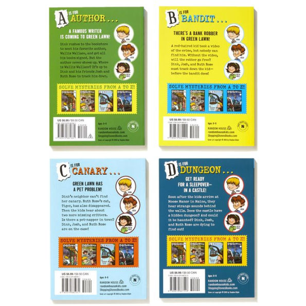 A to Z Mysteries Boxed Set Collection #1 (Books A, B, C, & D)