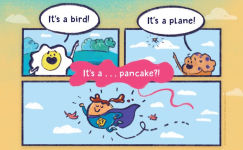 Alternative view 3 of Super Pancake: (A Graphic Novel)