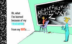 Alternative view 2 of Dr. Seuss's Oh, What I've Learned: Thanks to My TEACHERS!
