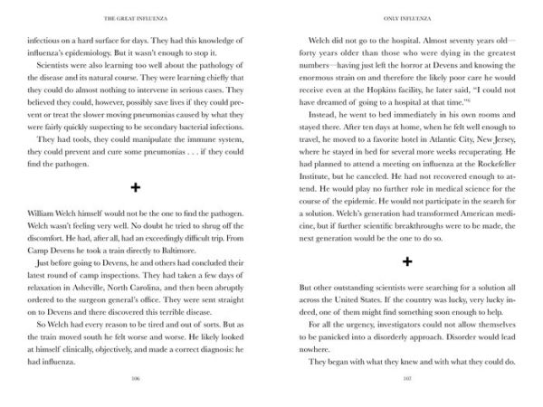 the Great Influenza: True Story of Deadliest Pandemic History (Young Readers Edition)