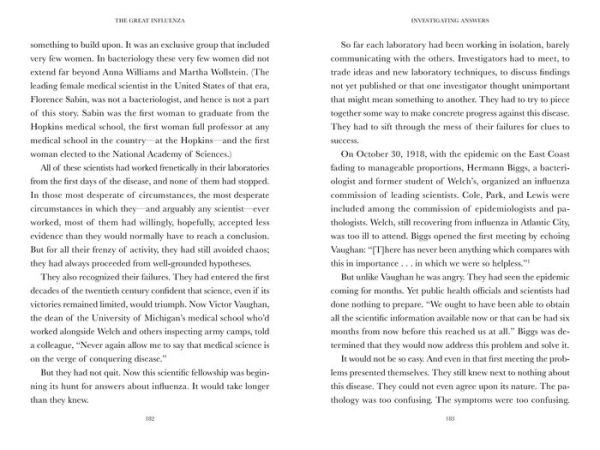 the Great Influenza: True Story of Deadliest Pandemic History (Young Readers Edition)