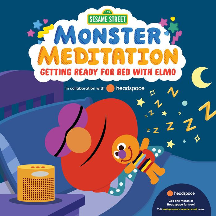 Getting Ready for Bed with Elmo: Sesame Street Monster Meditation in collaboration with Headspace