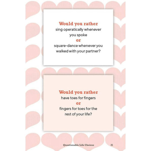 Would You Rather? Questions for Couples: Laugh and Grow Closer with Fun Conversations