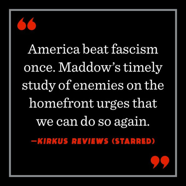 Prequel: An American Fight Against Fascism: Maddow, Rachel: 9780593444511:  : Books