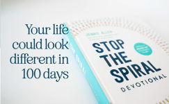 Alternative view 4 of Stop the Spiral Devotional: 100 Days of Breaking Free from Negative Thoughts
