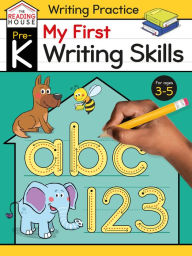 Download free books online for iphone My First Writing Skills (Pre-K Writing Workbook): Preschool Writing Activities, Ages 3-5, Pen Control, Letters and Numbers Tracing, Drawing Shapes, and More 9780593450406 in English by  