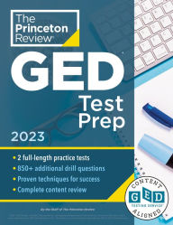 Ebook downloads for mobile phones Princeton Review GED Test Prep, 2023: 2 Practice Tests + Review & Techniques + Online Features by The Princeton Review