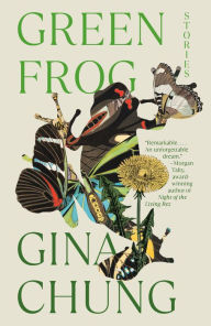 Gina Chung discusses and signs GREEN FROG with Vanessa Chan