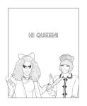 Alternative view 2 of The Official Trixie and Katya Coloring Book