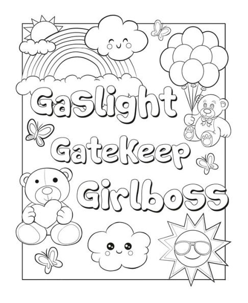 The Official Trixie and Katya Coloring Book by Trixie Mattel, Katya